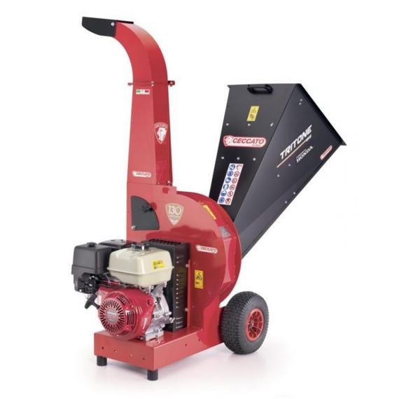 Ceccato ágaprító, komposztaprító Tritone Big Honda GX 390 e-start