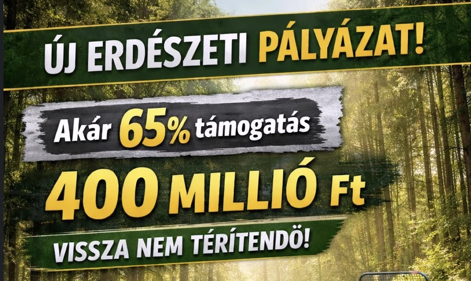 Új erdészeti Pályázat